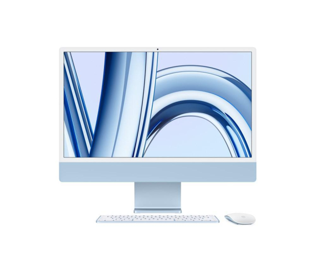 Apple iMac 24 M3/8GB/256/MacOS Retina 4,5K Niebieski 8R GPU - 1192988 - zdjęcie